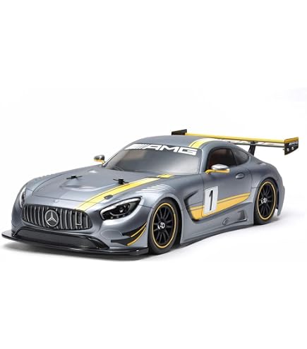 Amazon.com: Tamiya 58639 RC Mercedes - AMG GT3 TT02 1/10 Touring